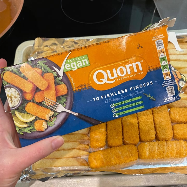 photo of Quorn Fishless Fingers shared by @heatherevans on  21 Mar 2021 - review