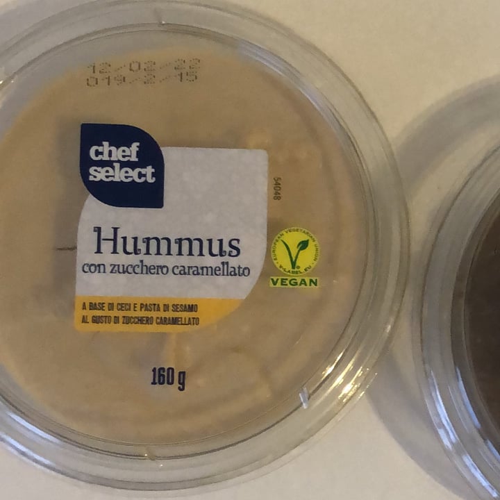 photo of Chef Select Hummus con zucchero caramellato shared by @emanilardi on  29 Apr 2022 - review