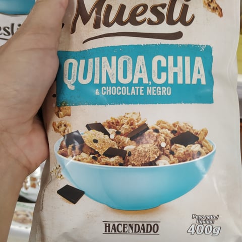 Hacendado Muesli Quinoa, Chia y chocolate negro Reviews | abillion