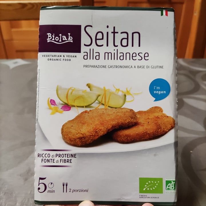 review photo of Biolab Seitan Alla Milanese shared by @obywan on 30 Mar 2022 - review