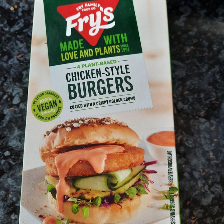 photo of Fry's Family Food Chicken-Style Burgers shared by @karen0408 on  09 Nov 2021 - review