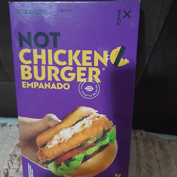 photo of NotCo Not Chicken Burger shared by @fbaldomir on  25 Apr 2022 - review