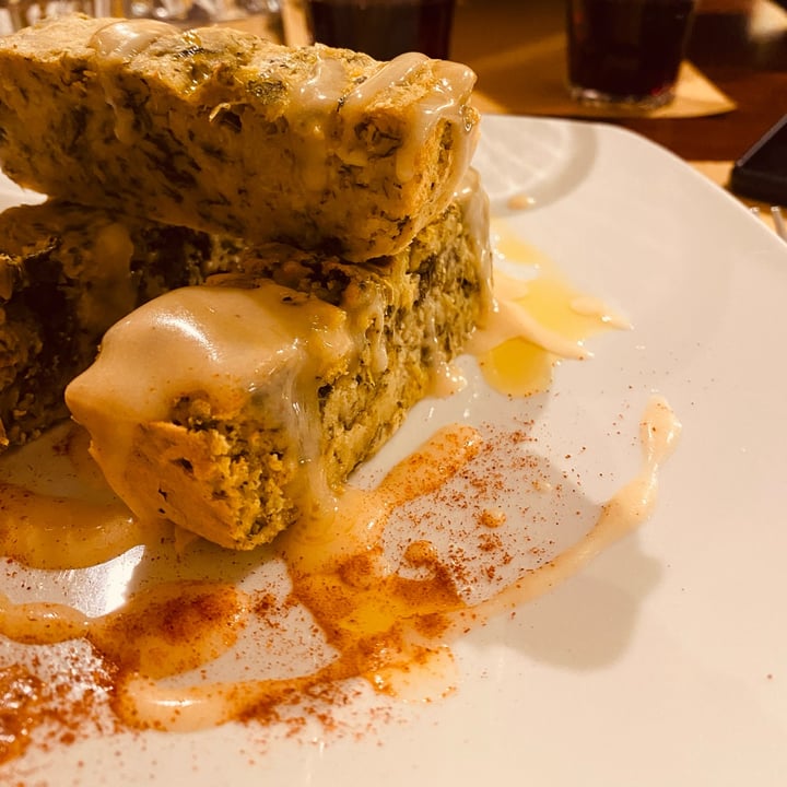 review photo of L' Angolo Cottura Trattoria Roma Farinata con cicoria e maionese alle olive shared by @carol9 on 07 Feb 2022 - review