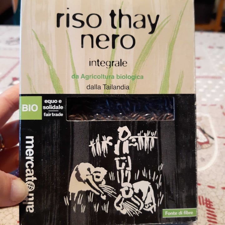 photo of Altro mercato Riso Thai Nero Integrale shared by @paolaeluna on  30 Apr 2021 - review