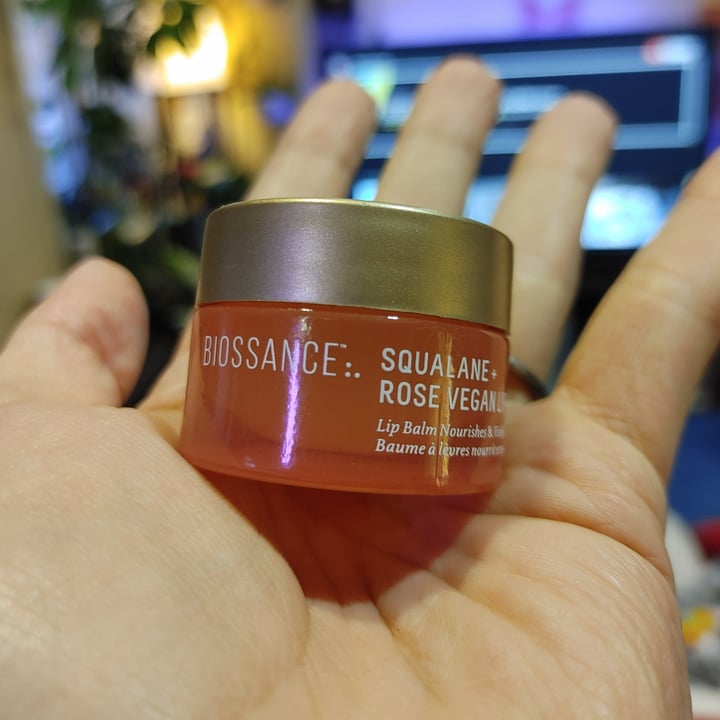 photo of Biossance Squalane + Rose Vegan Lip Balm shared by @matthooper on  20 Jan 2021 - review