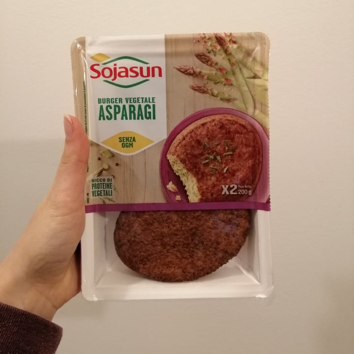 photo of Sojasun Burger asparagi shared by @francifiore on  19 Nov 2022 - review