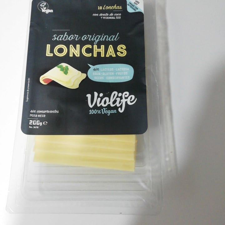 photo of Violife Lonchas Sabor Original shared by @brunojuarez on  01 May 2020 - review