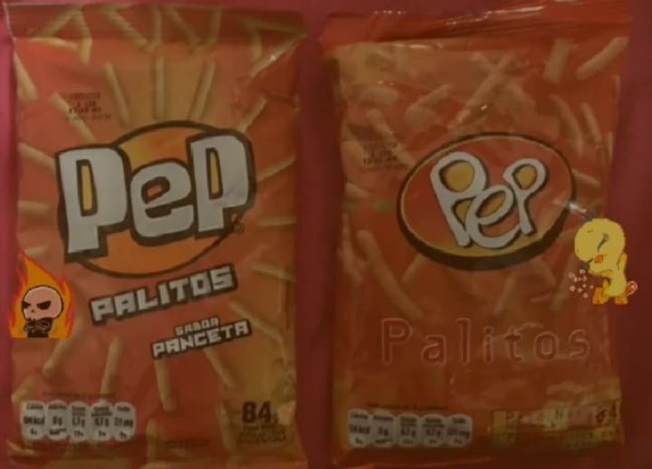photo of Pepsico Palitos Sabor Panceta  Pep shared by @milits on  27 Feb 2020 - review