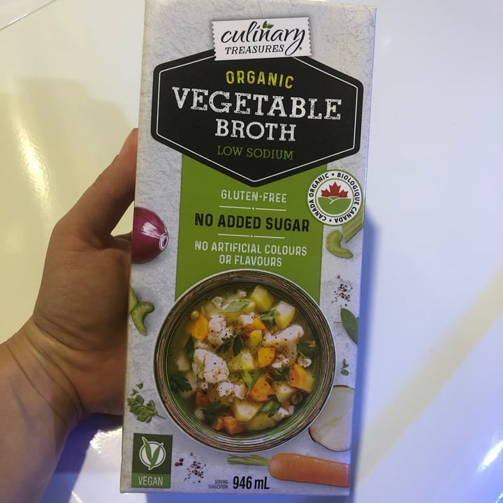photo of Culinary Treasures Vegetable broth shared by @kitkat88 on  30 Jun 2021 - review