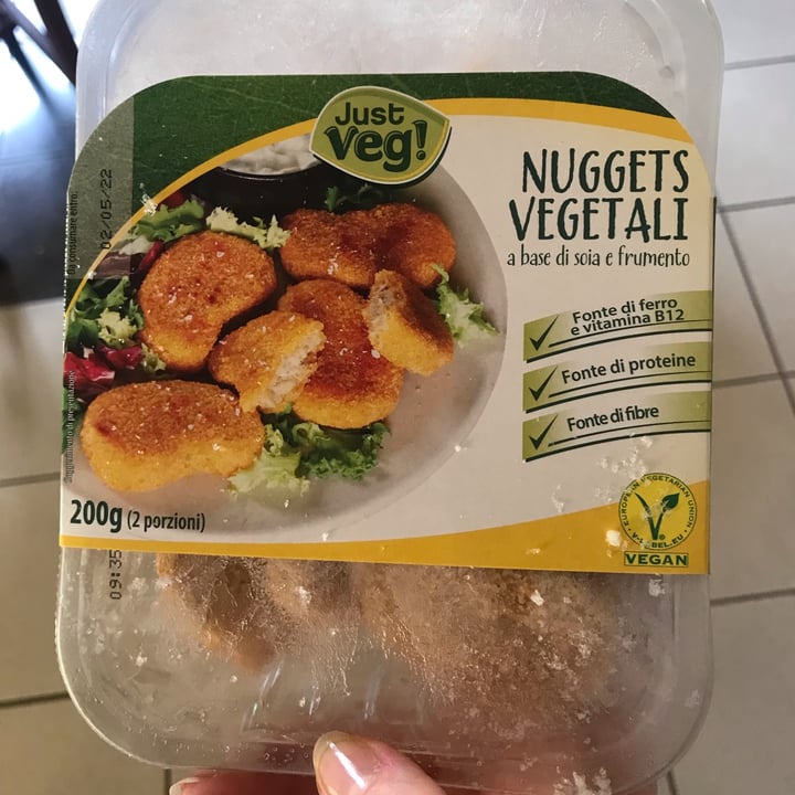 photo of Just Veg (ALDI España) Nuggets shared by @freefox on  13 Apr 2022 - review