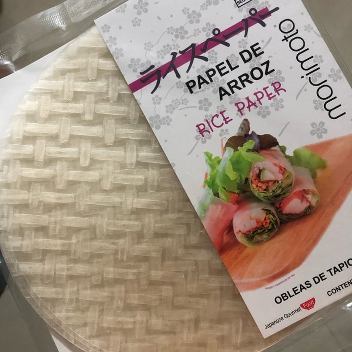 photo of Morimoto Papel Arroz shared by @nashespinoza on  02 Dec 2021 - review