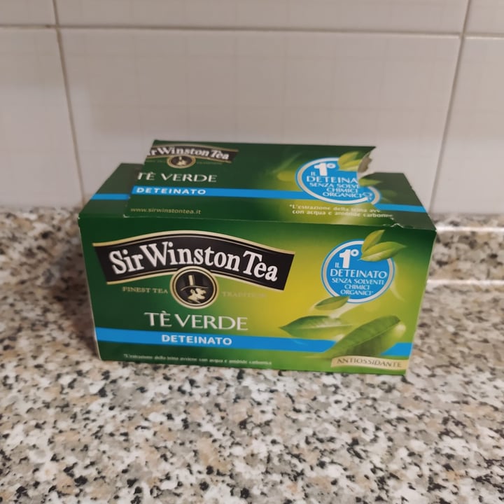photo of Sir Winston Tea Te verde deteinato shared by @millasuperstar on  11 Nov 2021 - review