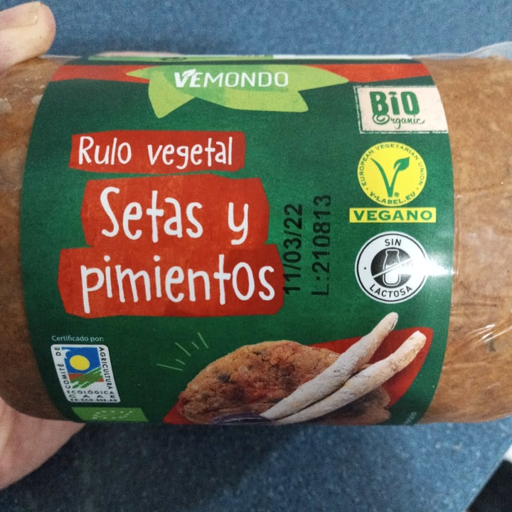 review photo of Vemondo Rulo vegetal setas y pimientos shared by @davidperezmartorell on 14 Sep 2021 - review