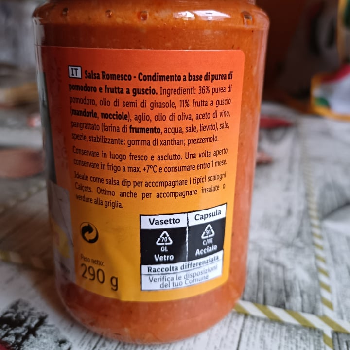 photo of Sol & Mar Salsa romesco shared by @saruk87 on  04 Apr 2022 - review