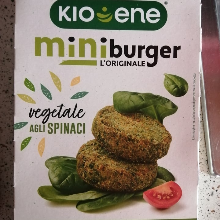 photo of Kioene Mini Burger Vegetale Agli Spinaci shared by @contessa65 on  21 Mar 2022 - review