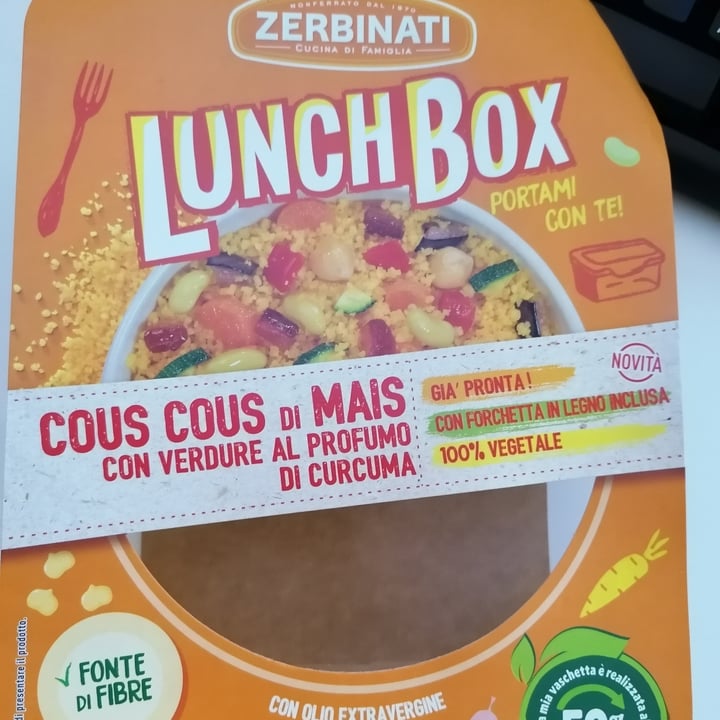 photo of Zerbinati Lunch Box Cous Cous Di Mais shared by @flaffy on  04 Aug 2022 - review