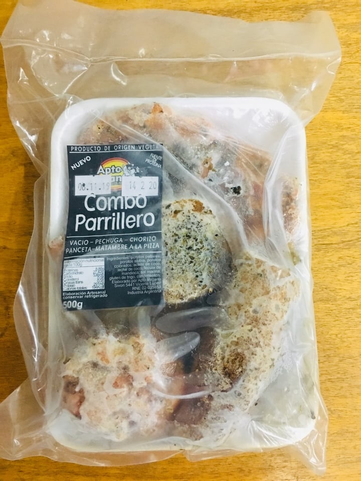 photo of Apto Vegano Consciente Combo Parrillero shared by @loana on  18 Nov 2019 - review