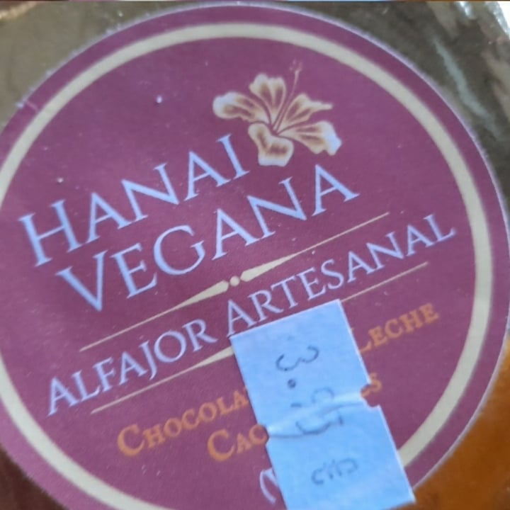 photo of Hanai Vegana Alfajor de chocolate con leche (vegana) y cacahuetes shared by @dexter on  13 Jan 2021 - review