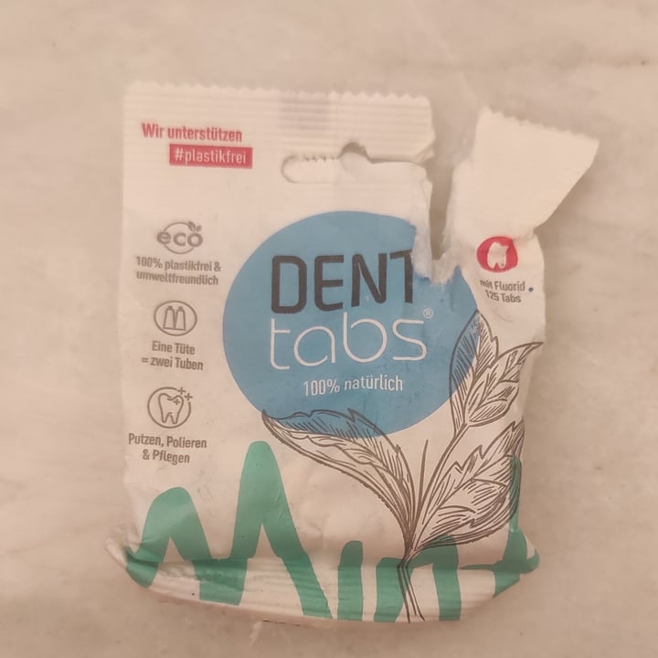 photo of DENTTABS Toothpaste Tablets shared by @giuls95 on  11 Dec 2021 - review