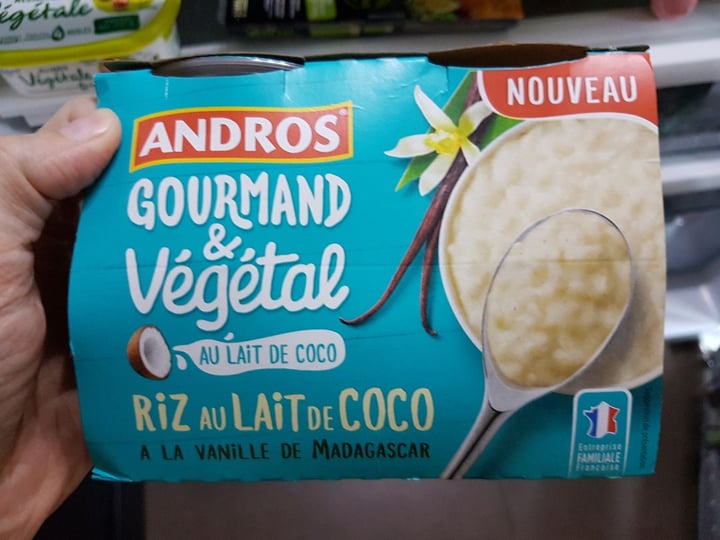 photo of Andros Riz au lait de coco shared by @vivelesdindons on  15 Mar 2020 - review