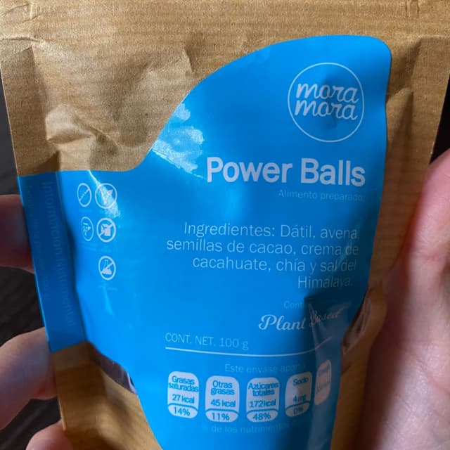 Foto del plato “Power Balls”