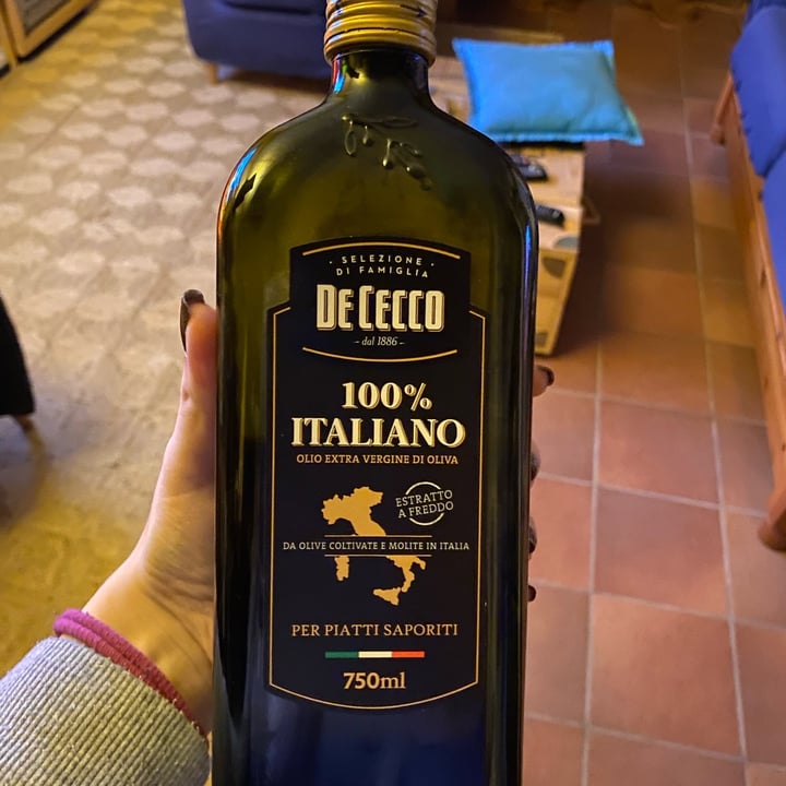 review photo of De cecco Olio d'oliva 100% italiano shared by @maryveggy on 01 Dec 2021 - review