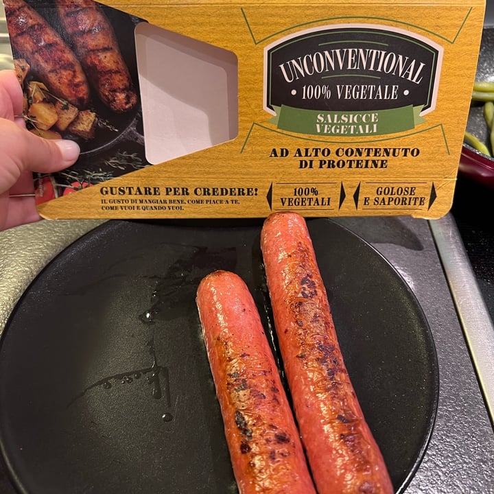 photo of Unconventional Salsicce Vegetali - Sausages shared by @mary8m on  29 May 2022 - review