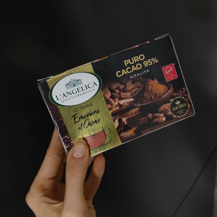 review photo of L'angelica Emozioni al cacao puro cacao 95% shared by @sarabta on 01 Oct 2022 - review