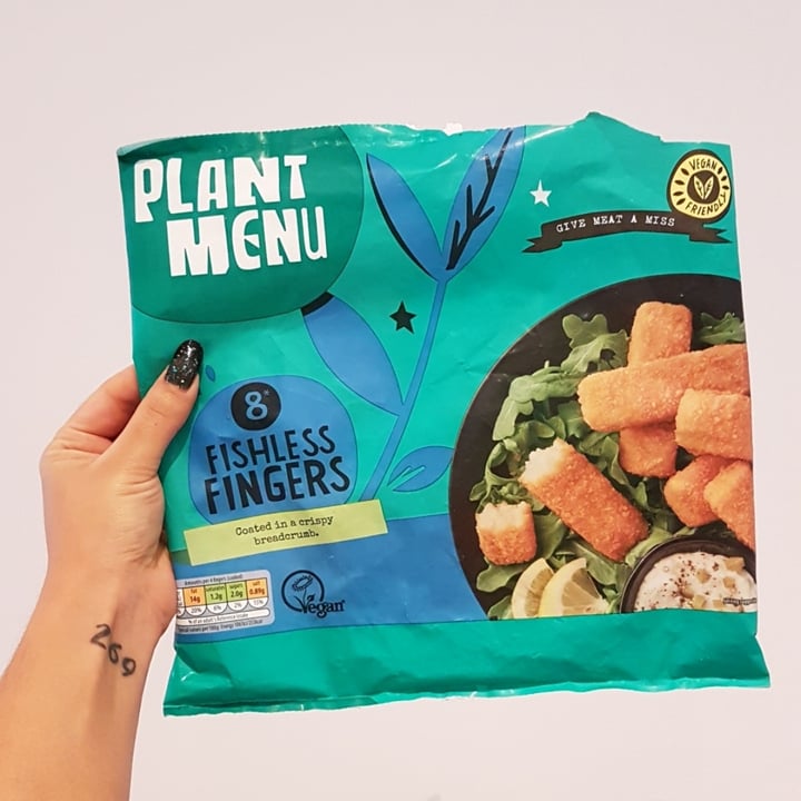 photo of Plant Menu Fishless fingers shared by @purplelilpixie on  15 Dec 2020 - review