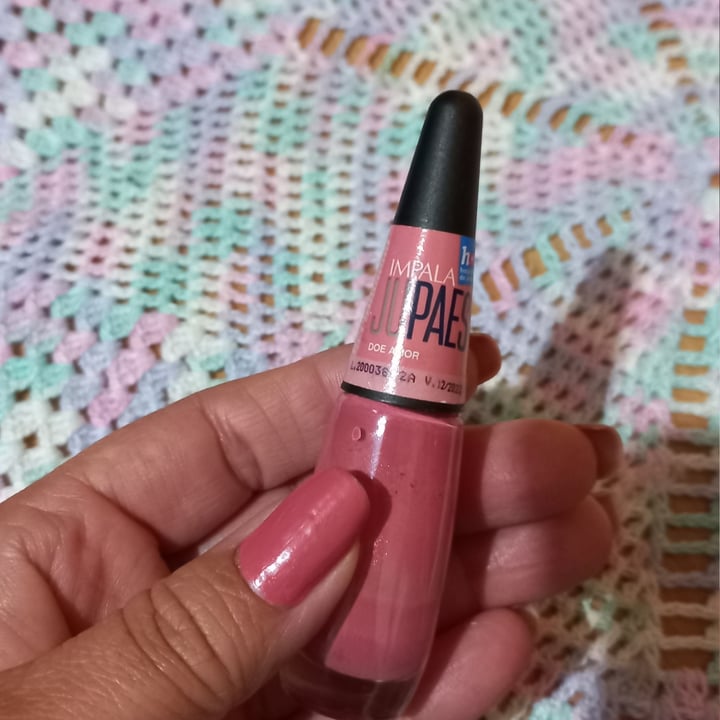 review photo of Impala esmalte Ju paes doce amor shared by @petflor1984 on 11 Aug 2022 - review