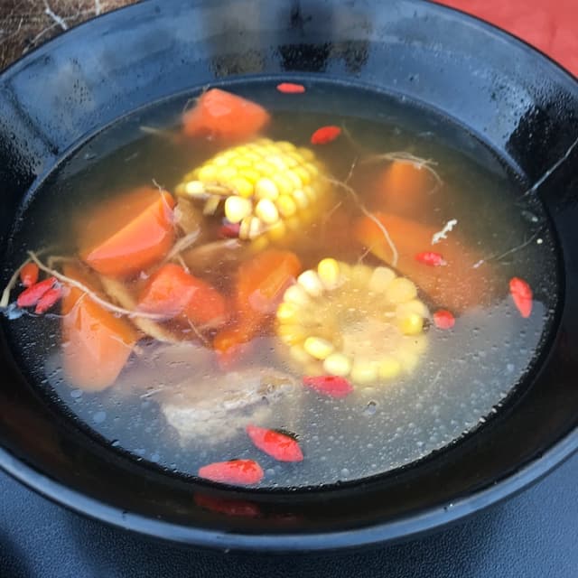 Photo of the dish “American Ginseng, Glehnia Root & Huang Qi Soup”