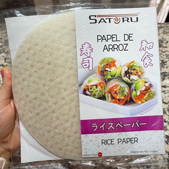 photo of Satoru Papel de Arroz shared by @fridamc on  01 Aug 2021 - review