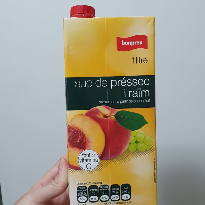 review photo of Bonpreu Suc de Préssec i Raïm shared by @joyandkiran on 03 Jul 2022 - review