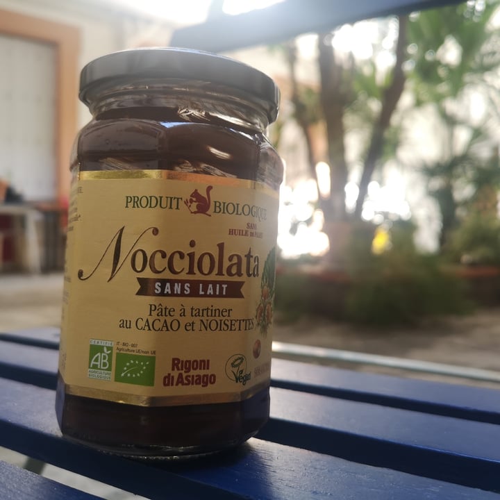 photo of Rigoni di Asiago Pâte à tartiner sans lait au Cacao et noisettes shared by @lilareva on  04 Sep 2020 - review