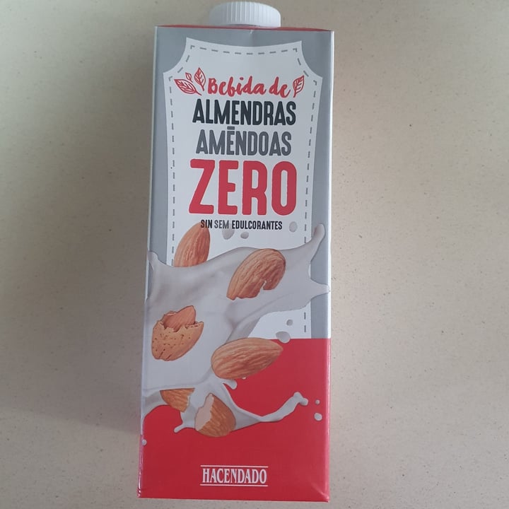 photo of Hacendado Bebida de Almendras Zero shared by @beafferreira on  13 Sep 2021 - review