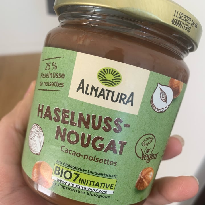 photo of Almanatura Haselnuss nougat shared by @margipann on  12 Mar 2022 - review