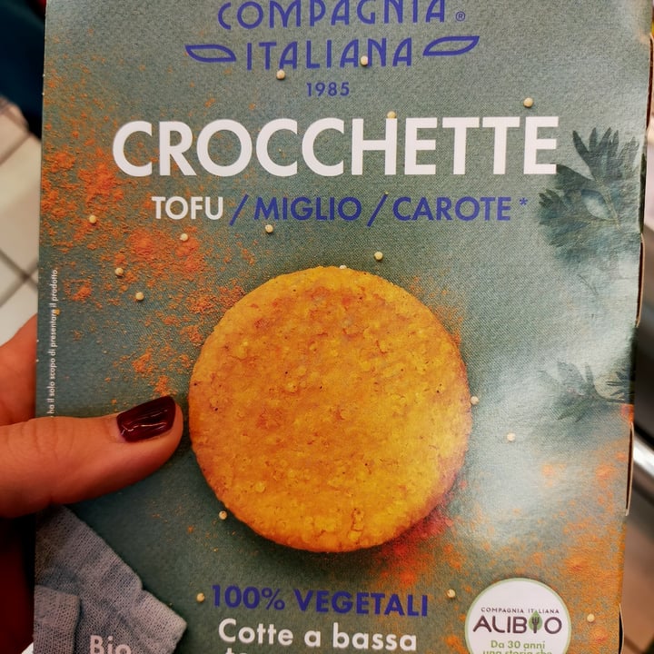 photo of Compagnia Italiana Crocchette tofu miglio carote shared by @eticamenteincucina on  24 Mar 2022 - review