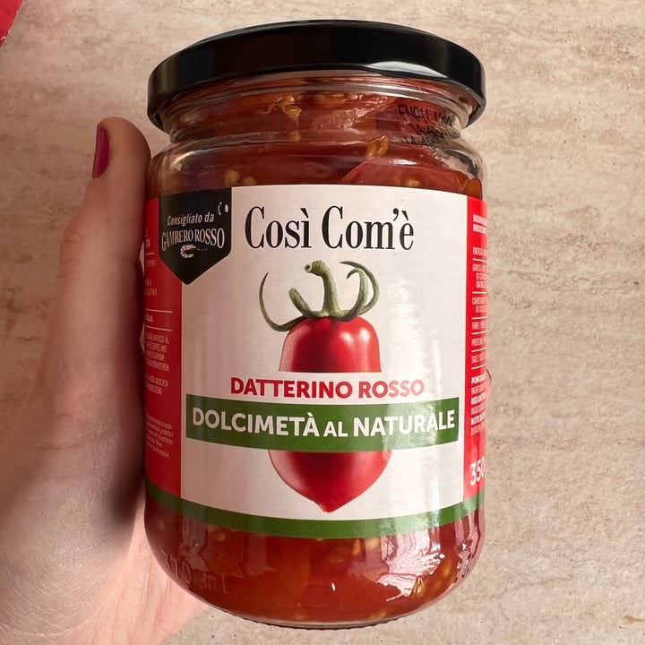 photo of Così com'è Datterino Rosso Dolcimetà Al Naturale shared by @vittoriatomassini on  20 Mar 2022 - review