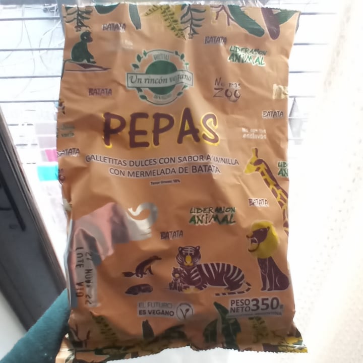 photo of Un Rincón Vegano Galletas Pepas de Vainilla con Batata shared by @camsss on  21 Jul 2022 - review