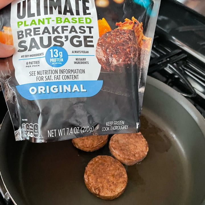 review photo of Gardein Breakfast Saus’age Patties Original shared by @brendasoutdoors on 29 Oct 2022 - review