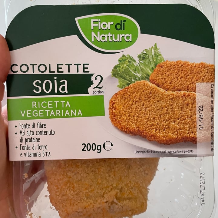 photo of Fior di Natura Cotoletta soia shared by @lemmyrudy on  12 Jul 2022 - review