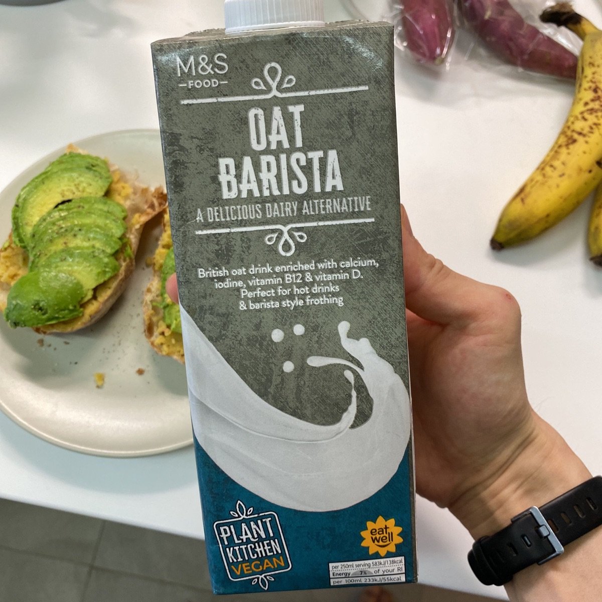 Marks & Spencer Food (M&S) Plant Kitchen Oat Barista Reviews abillion