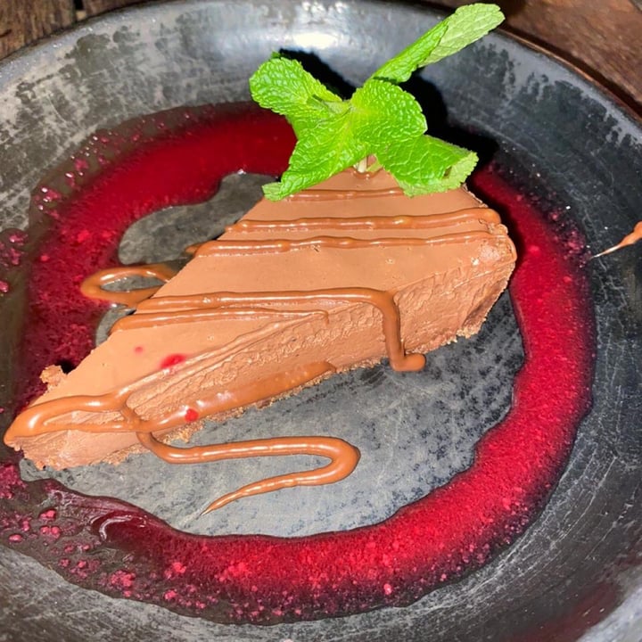 photo of Café Zorba Torta Mousse De Chocolate shared by @veganbohm on  23 Jan 2021 - review