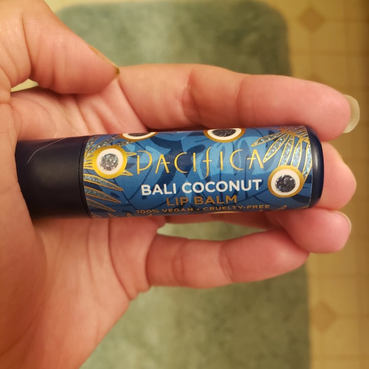 review photo of Pacifica Bali Coconut Lip Balm shared by @morganthevegan on 13 Oct 2020 - review