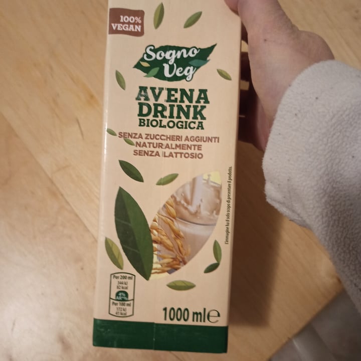 photo of Sogno veg Avena Drink shared by @veronica2326 on  06 Dec 2021 - review
