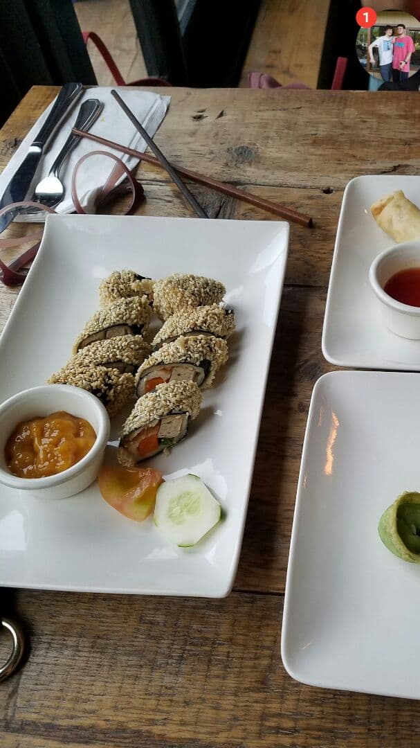 Photo of the dish “Sesame Sushi Roll - appetizer”