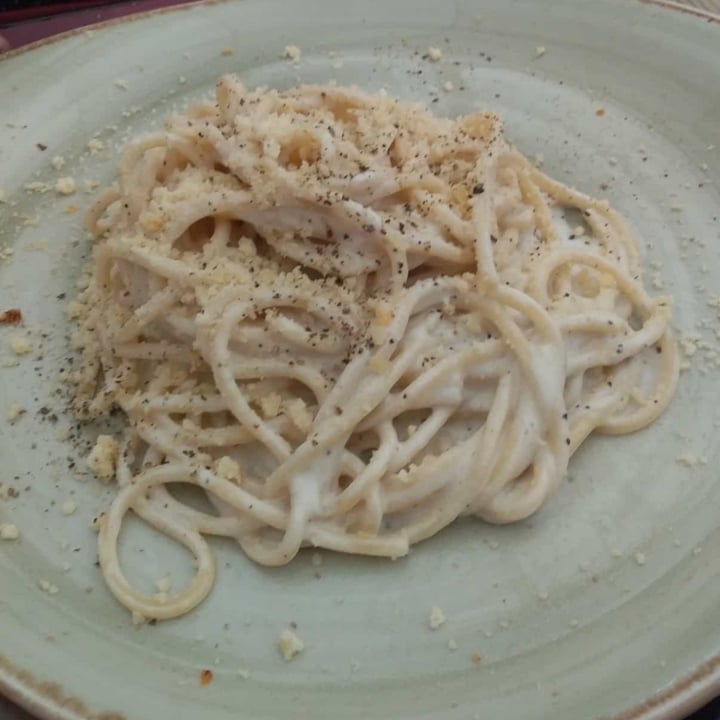 review photo of Rifugio Romano Cacio e pepe vegan shared by @francesnincarbone on 23 Oct 2021 - review