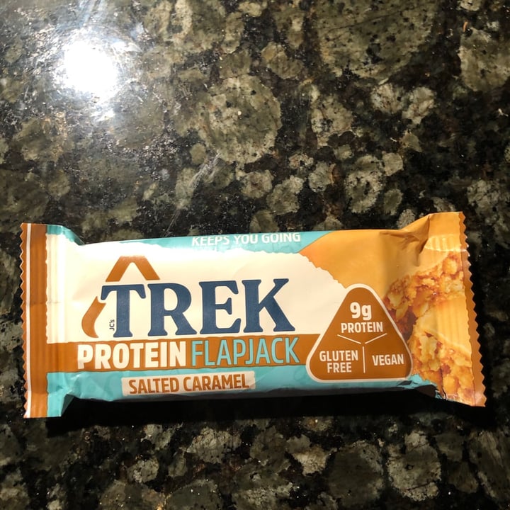 photo of TREK Protein Flapjack (Salted Caramel) shared by @04ag on  16 Mar 2021 - review