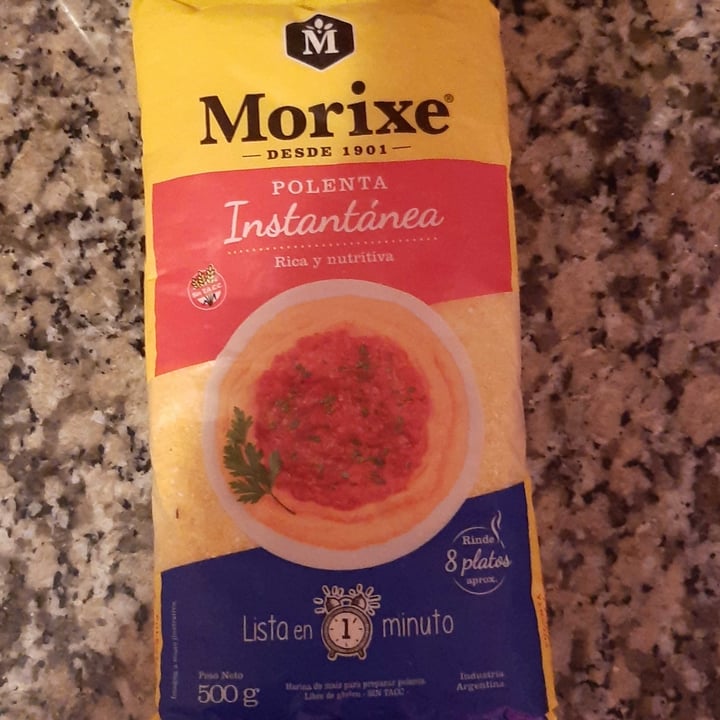photo of Morixe Polenta Instantánea shared by @jazminlucia on  08 Jan 2021 - review