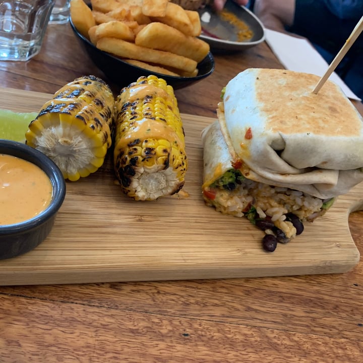 review photo of Sebastian's Food & Wine Breakfast Burrito shared by @jemmaveggie on 18 Apr 2021 - review